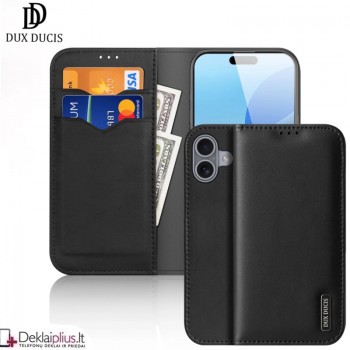 Dux Ducis Hivo odinis dėklas - juodas (Apple Iphone 16)